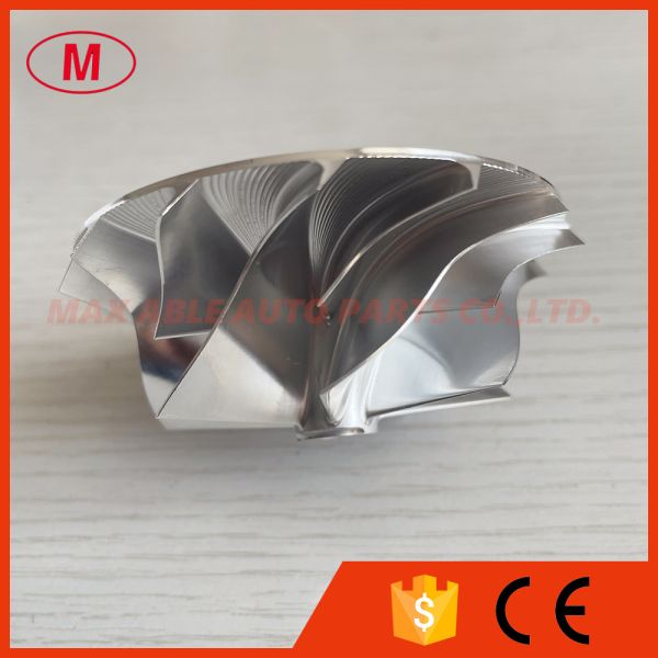 GT15-25 Reverse 55.50/72.00mm 7+7 Blades High Performance Turbocharger Milling/aluminum 2618/billet Compressor Wheel