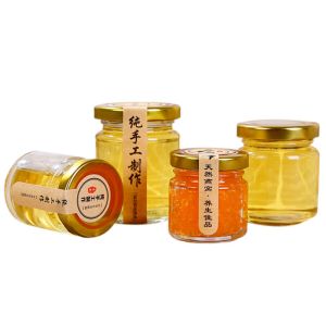 350ml Round Glass Honey Jars