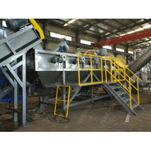 Automatic Plastic Washing Recycling Machine , Low Consumption Plastic Bag