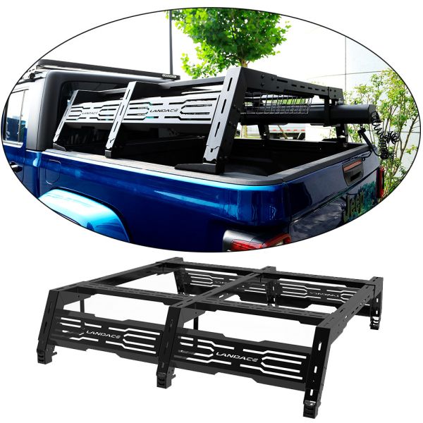 Buy Mn Steel Pickup Truck Bed Rack Roll Bar For Ford F150 High Universal Fit at wholesale prices