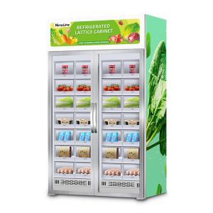 600W Locker Vending Machines Alipay Payment Supported 32 Pcs Capacity