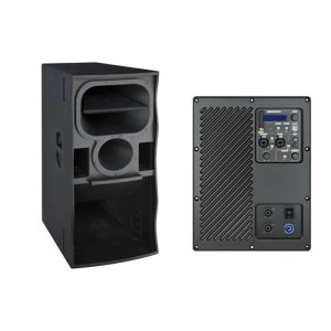 Outdoor 1000 Watt Speaker Professional Loudspeaker System Plywood Cabinet