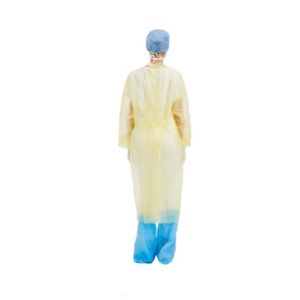 spunbonded polypropylene Disposable Isolation Gown XL 130*150cm