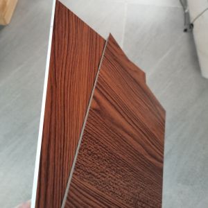 PVDF Wooden Aluminum Composite Panel 1220mm For Construction Materials