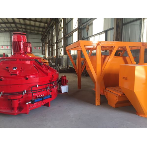 Buy Automatic Control Planetary Concrete Mixer Simple Structure PMC100 Precast Making at wholesale prices