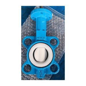 Competitive Cast Iron Carbon Steel Body EPDM Soft Seal Wafer Manual Butterfly