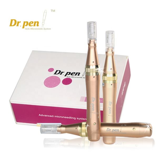 Electric Microneedle System Micro Derma Pen Adjustable 0.25mm - 2.5mm Needle Length