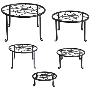 Metal Hanging Bracket for Outdoor Heavy Duty Flower Pot Stands for Plant