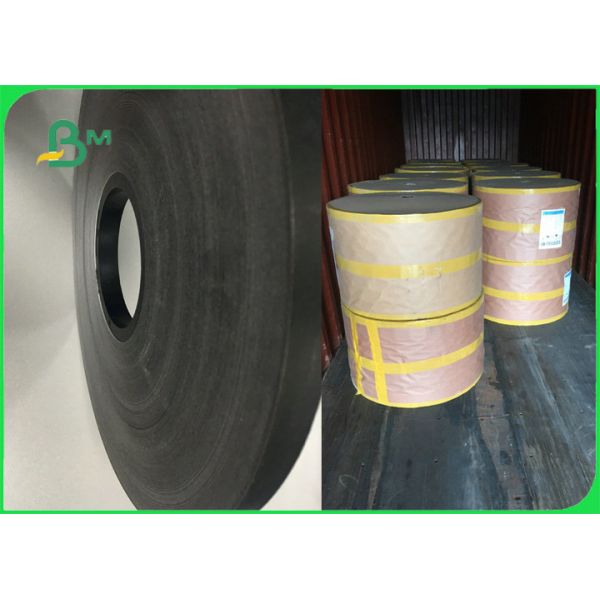 60gsm 15mm - 600mm Unbleached Kraft Paper Straw for Drinking Customized