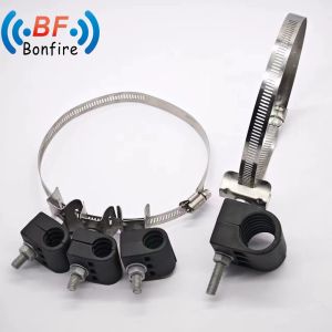 Customized RF Cable Fiber and Power Self-Locking Cable Clamp Hook Type Feeder