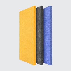 Fireproof Acoustic Polyester Fiber Board Multiscene Harmless