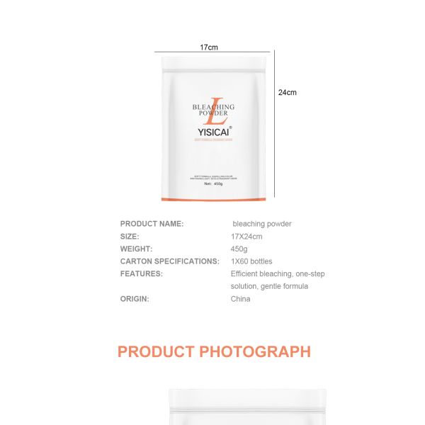 Piaochun Salon-Grade Hair Bleaching Powder – All Hair Suitable, Gentle Lightening, High-Quality Permanent Care Type