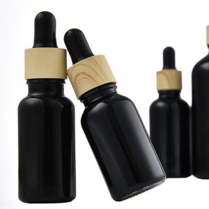 1oz 2oz Essential Oil Dropper Bottles With Bamboo Lid