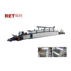 Hydraulic Shaft - Free Unwinding Lamination Machine For Cigarette Packaging