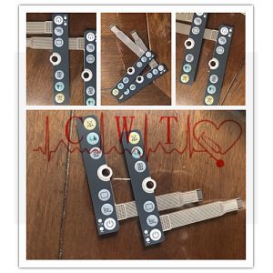 Medical Patient Monitor Parts VM6 VM8 Button Membrane