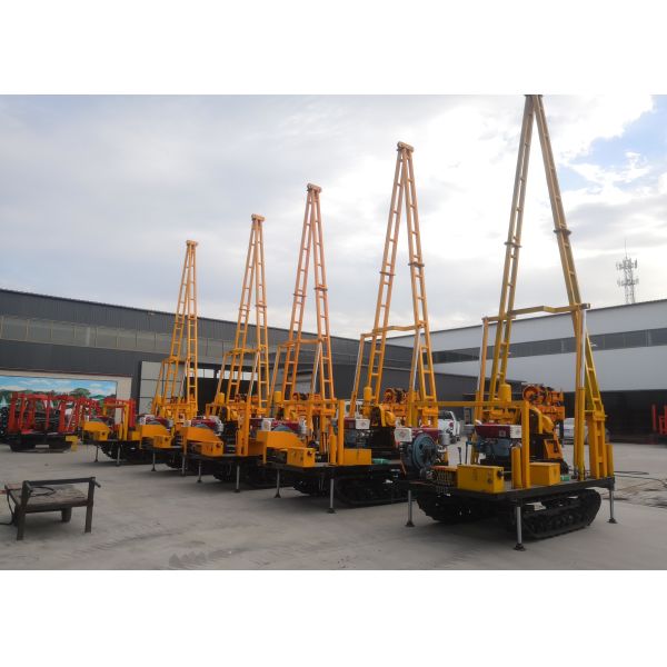 Equipped With Mud Pump Tractor Borewell Drilling Water Borehole And Coring