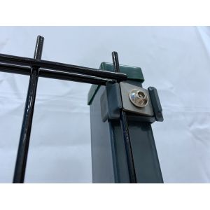 Weatherproof Tubular Steel Fence All-Season