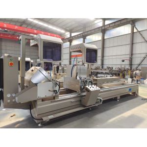 China Semi Automatic Aluminum Double Head Miter Saw With Digital Display on sale