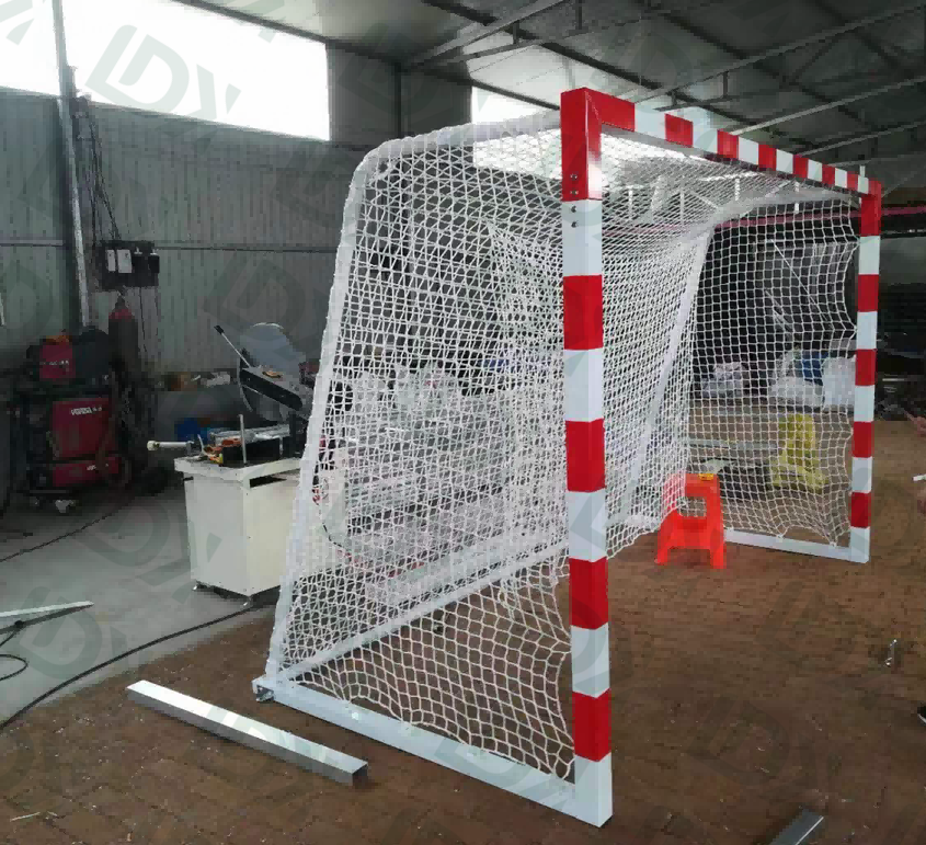2 X 3m Movable Soccer Goals Steel Backyard Training Equipment