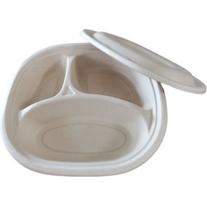 Biodegradable cutlery with napkin cpla plate cosmetic packaging