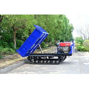 Agricultural Machinery 3.5 Tons Crawler Tipping Truck Light Duty Hydraulic