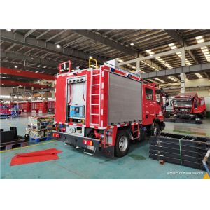 Welding Q235A 213KW 6500 Liters Tanker Capcity Water Tanker Fire Trucks