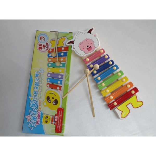 Wholesale Kids Cartoon Knock Xylophone / Percussion Puz Solid Wood Preschool