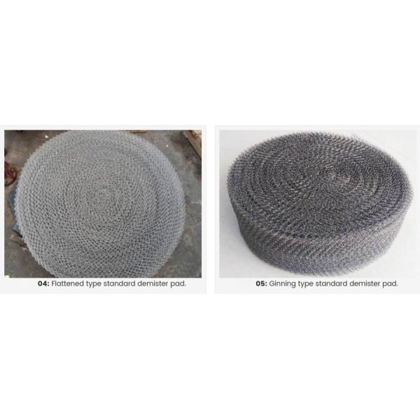 Stainless Steel Prefabricated Demister Pad For Gas And Liquid Separating