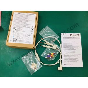 PHiliph 12 Lead Limb Lead Set AAMI IEC ECG Patient Cables For PageWriter TC30
