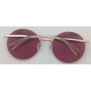 Retro metal sunglasses accessories round shape for Fashion glasses