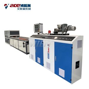 PE PP PVC Wood Plastic Composite Production Line Window Profile Ceiling Board