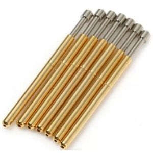 Quality 3.89mm Brass Probe POGO Pin Though Hole Spring Loaded Miniature for sale