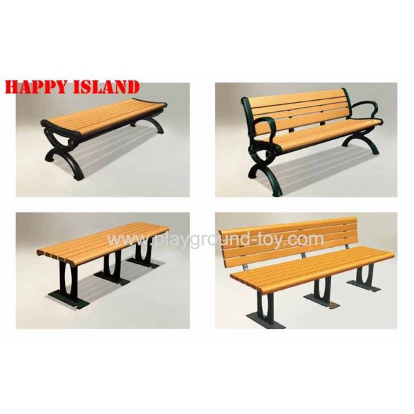Buy Wooden Garden Benches , Garden Park Bench With 150cm Or 120cm Length at wholesale prices