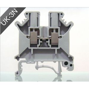 UK3N UK Series DIN Rail Screw Clamp Terminal Blocks Strip