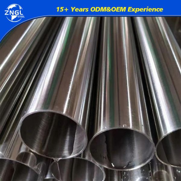 Buy SS201 SUS304 316 Round Seamless Stainless Steel Pipe Welded at wholesale prices