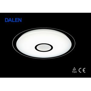 3600LM Remote Controlled Contemporary Led Ceiling Lights Simple Cool White