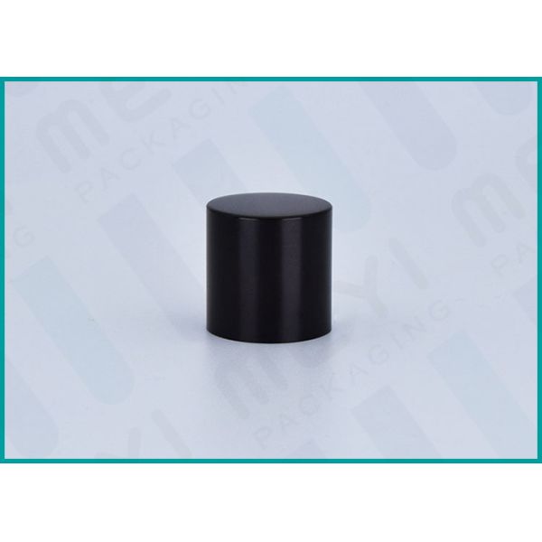 Buy Shiny Black Perfume Bottle Caps With Plastic Insert For FEA 15mm Perfume Collar at wholesale prices