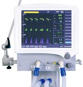 Quality High Oxygen Icu Ventilator Machine / Lung Breathing Mobile Ventilator Machine for sale
