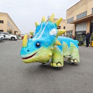 Large Kiddie Electric Ride On Dinosaur 100kg Load Remote Control Electric Riding