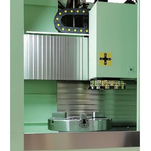 Robust CNC Vertical Lathe Machine Precise 600mm Turning Range