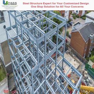 High Load Bearing Steel Structure Building Graphic Design Prepainted Steel