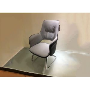 China White Waterproof 55cm Ergonomic Conference Room Chairs on sale