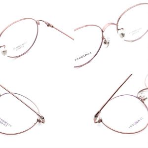 Ultra Light Weight Bate Titanium Glasses Lenses Simple Style Light