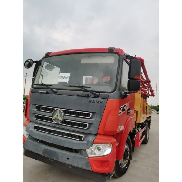 Buy USED SANY 43m Concrete Pump Truck Concrete Construction Machine at wholesale prices