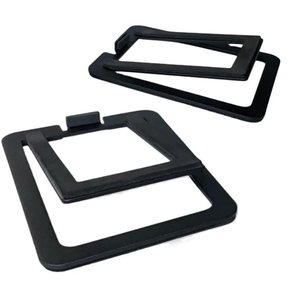 Small Speakers Tabletop Steel Computer Speaker Stands with Customized Instructio