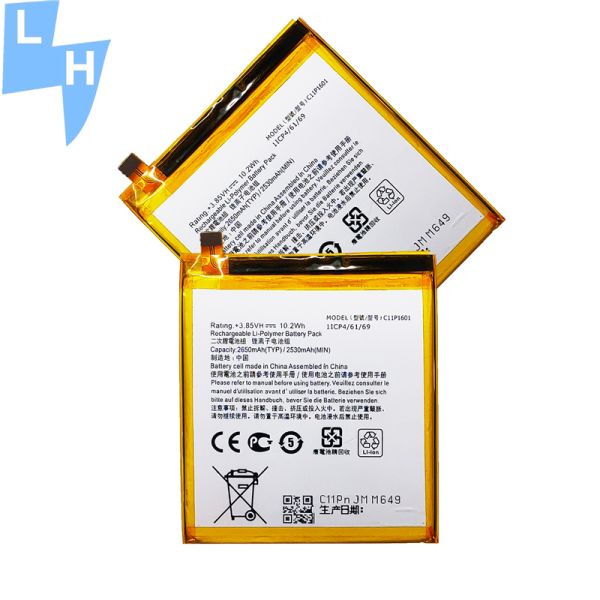 ASUA Zen Fone Live ZB501KL Polymer Lithium Battery 2600mAh 3.85V White for Mobile Phone