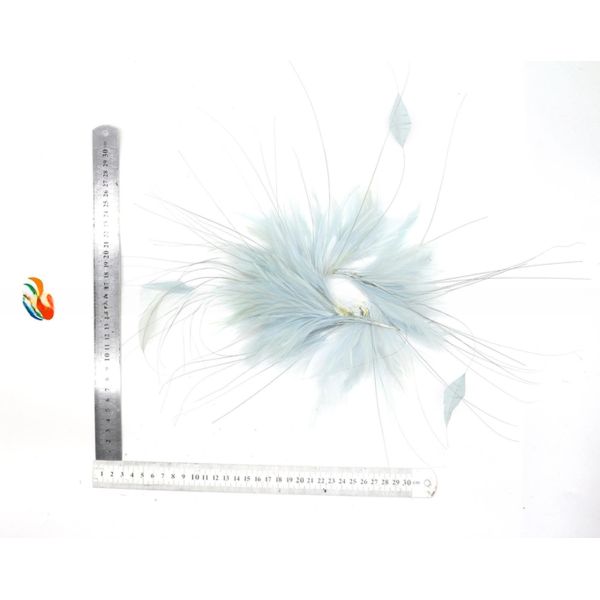 Create Stunning Party Decor with Our Chicken Feather Flower Mount and Wire Accessory