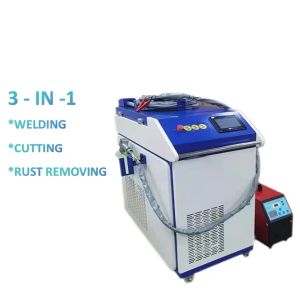 Portable Fiber 3 In One Laser Welding Machine Handheld Continuous Wave Laser Equipment
