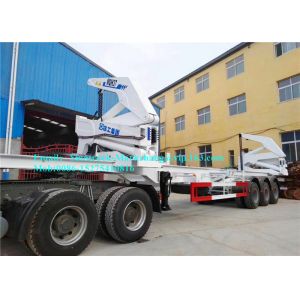 Heavy Duty Shipping Container Handling Equipment 37000kg Container Lift Trailer
