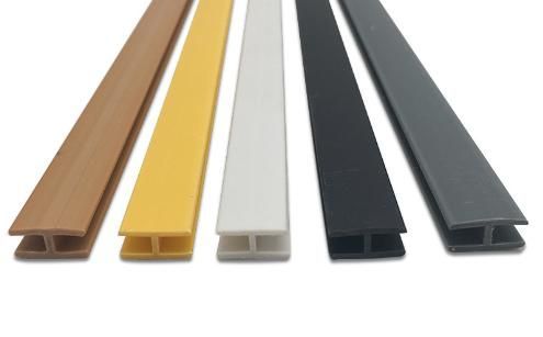 H PVC Hard Plank Backplane Bar H-Type Plastic Clamp Profile